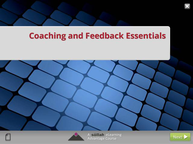 Coaching and Feedback Essentials (eCourse)